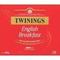Twinings English Breakfast Tagless Tea Bags Packet 100