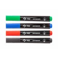 NXP Permanent Marker Bullet Tip 2.5mm Assorted Colours Box 4