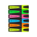 NXP Highlighters Assorted Colours Box 6