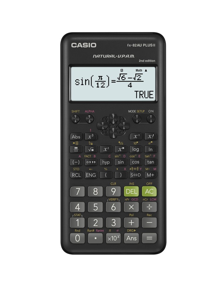 Casio Calculator Scientific FX82AUPLUSII2