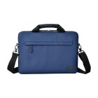 EVOL Generation Earth Recycled 13.3 Laptop Slimline Briefcase Navy image
