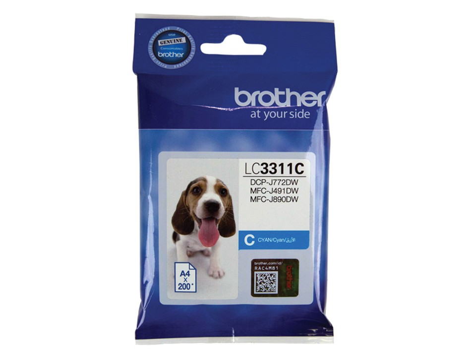 Brother Lc3311 Ink Cartridges Cyan