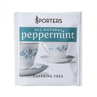 Porters Tea Bags Herbal Peppermint Box 100