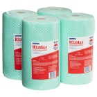 WypAll Heavy Duty Cloth Wipers 94161 30cm x 46 meter per Roll Green Carton of 4 image