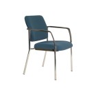 Buro Lindis Chair With Arms Navy image