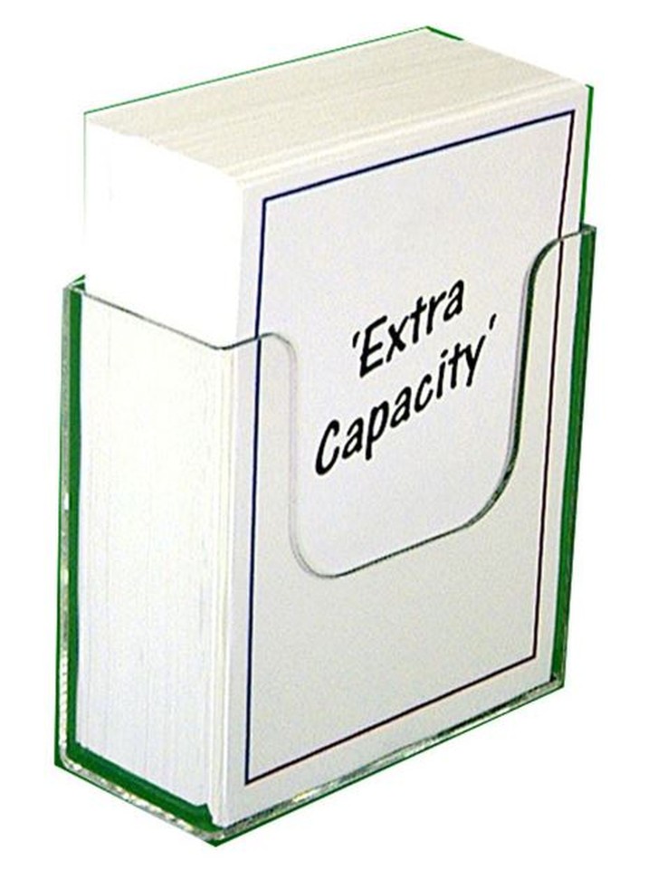 A4 Extra Capacity Brochure Holder Wall Mounted