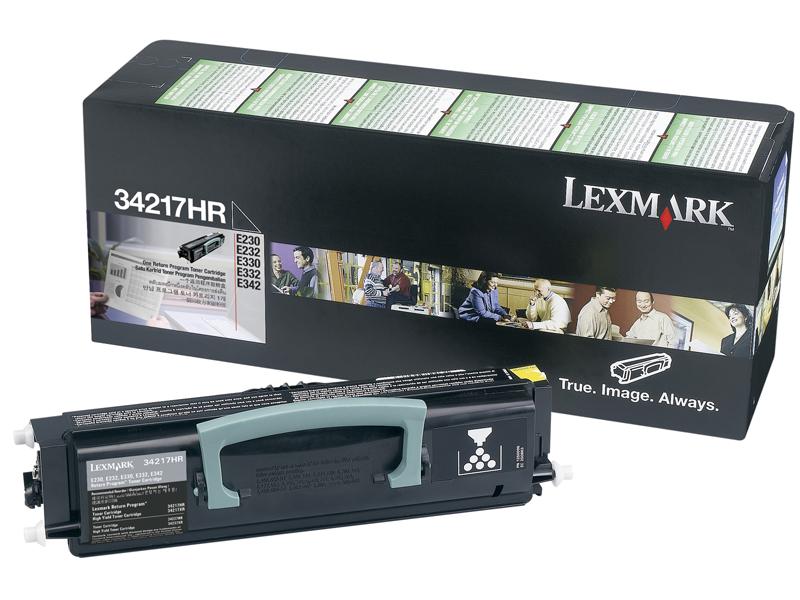 Lexmark Laser Toner Cartridge 34217HR Black