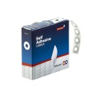 Quikstik Reinforcement Ring Stickers Dispenser White Pack 500 Labels image