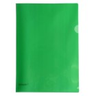 Esselte L Shaped Pockets Heavy Duty A4 170 Micron Green Pack 12 image
