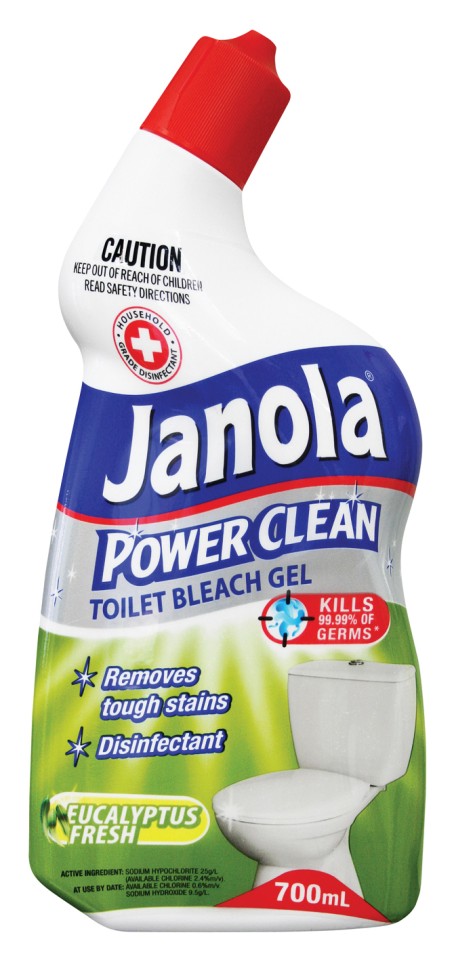 Janola Bleach Toilet Gel Eucalyptus 700ml JAN13989A