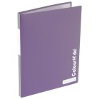 Colourhide A4 Refillable Display Book 20 Pockets Purple image