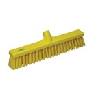 Vikan Yellow Soft / Hard Floor Broom Head 410mm image