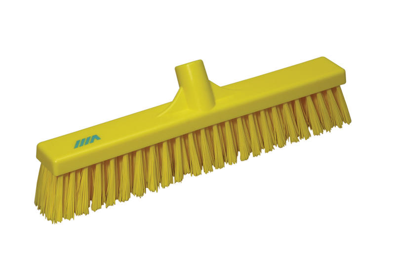 Vikan Yellow Soft / Hard Floor Broom Head 410mm
