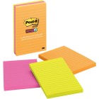 Post-it Super Sticky Lined Notes 660-3SSUC 101x152mm Rio Pack 3 image