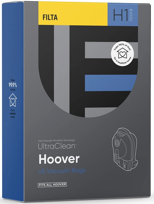 H1 Ultraclean Hoover Sms Multilayered Vacuum Pack Of 5