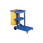 Oates Blue Janitor Cart image