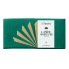 Sharp Lunch Napkin 2 Ply 4 Fold Green Carton of 3000 image