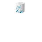Livi Essentials Premium 2 Ply Toilet Tissue 700 Sheets Per Roll Carton 48 image