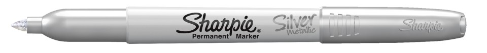 Sharpie Permanent Marker Bullet Tip Metallic Silver