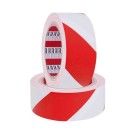 Red/white Hazard Warning Safety Tape Roll 48mmx33m image