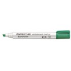 Staedtler 351 Lumocolor Whiteboard Marker Chisel Tip 2.0-5.0mm Green
