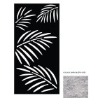 Acoustic Hanging Carved Panel 1200Wx2400Hmm Design 11 Dark Silvery Grey image
