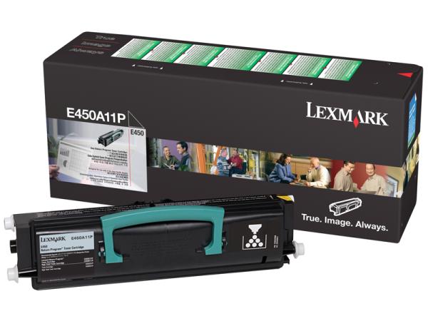 Lexmark Laser Toner Cartridge E450A11P Black