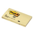 Post-it Notes Yellow 655-Y 76x127mm 100 Sheet Pad image