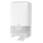Tork T6 Twin Mid-Size Toilet Roll Dispenser White 557500 image