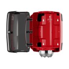 Tork M2 Centrefeed Dispenser Red & Smoke image
