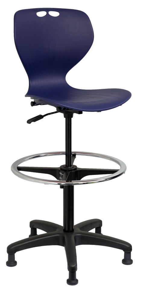 Seaquest Mata Architectural Chair Navy Blue