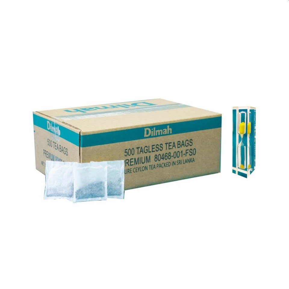 Dilmah Premium Tea Bags Tagless Regular Carton 500