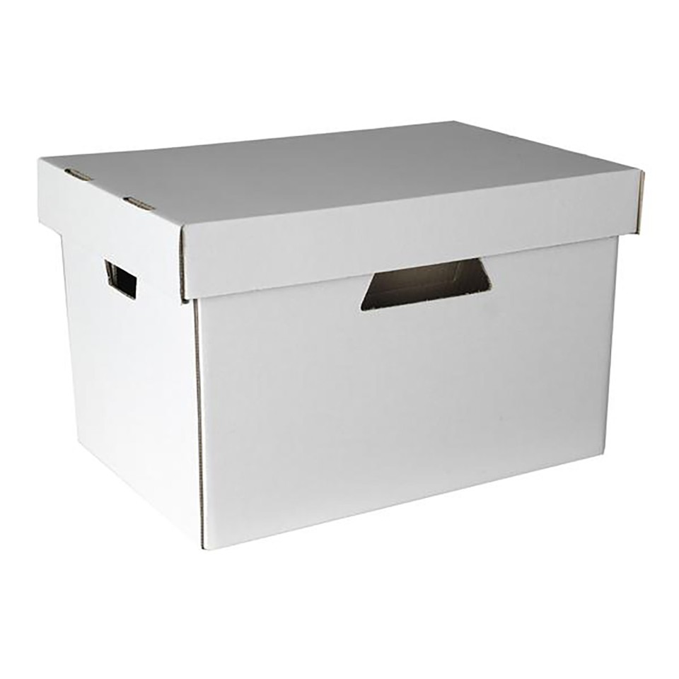Esselte Archive Box Separate Lid White