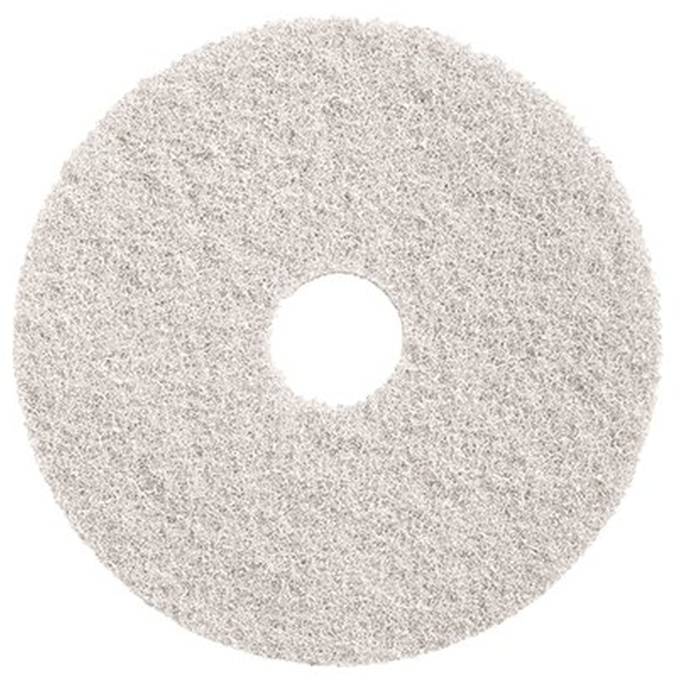 Twister Floor Pad 17 Inch 430mm White Pack Of 2 D5871027
