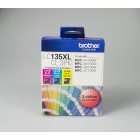 Brother Inkjet Ink Cartridge LC135XL High Yield Tri Colour Pack 3 image