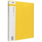 Icon Display Book With Insert Spine A4 60 Pocket Yellow image