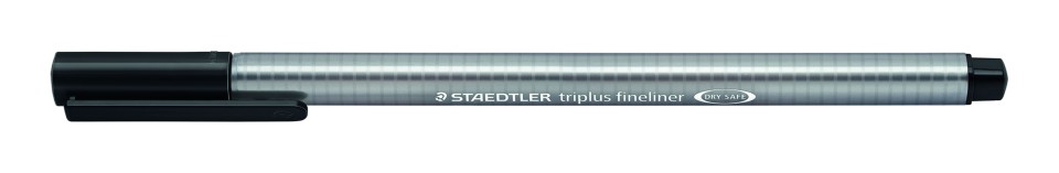 Staedtler Triplus Fineliner Pen Super Fine 0.3mm Black