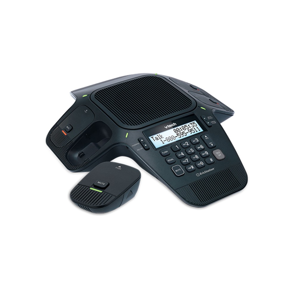 Vtech Analogue Conference Phone With 4x Wireless Mics VCS704A