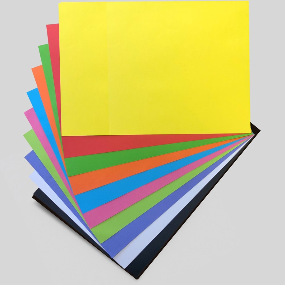 Create&innovate Colour Paper A1 160gsm Pack 100 10 Colours