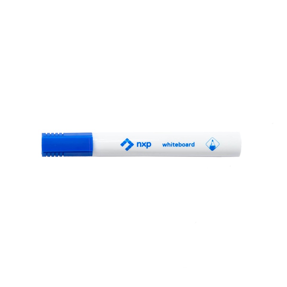 NXP Whiteboard Marker Recycled Bullet Tip 1.5-3.0mm Blue