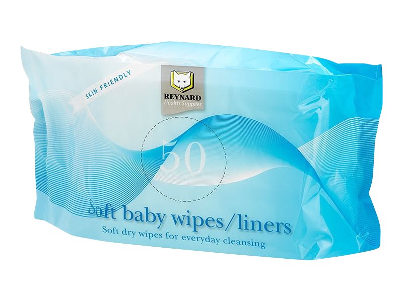 Reynard Soft Baby Wipes & Liners Pack of 50