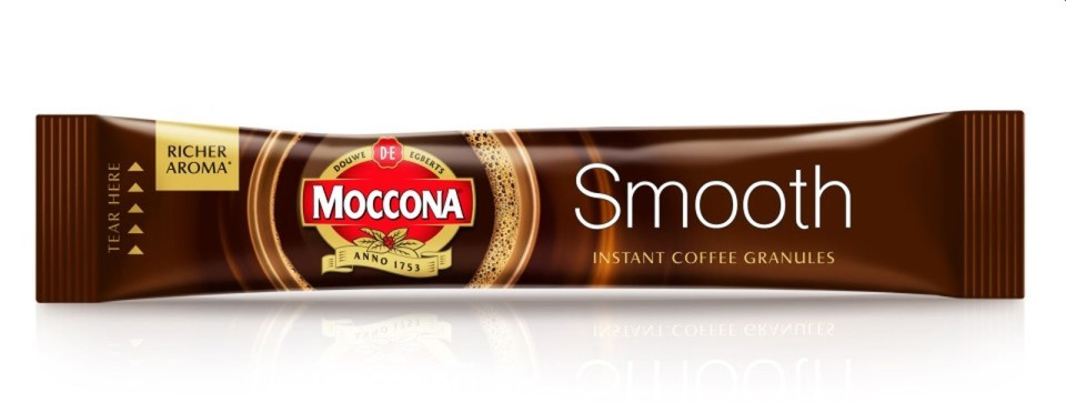 Moccona Smooth Instant Single Serve Sticks 1.7g Carton 1000