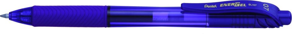 Pentel Energel X Gel Ink Pen Retractable Fine BL107 0.7mm Violet