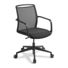 Summit Mid Back Mesh Chair With Arms image
