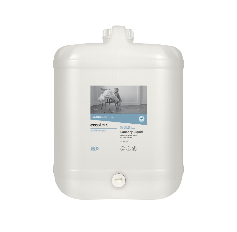ecostore Ultra Sensitive Laundry Liquid 20 Litre LLU20U