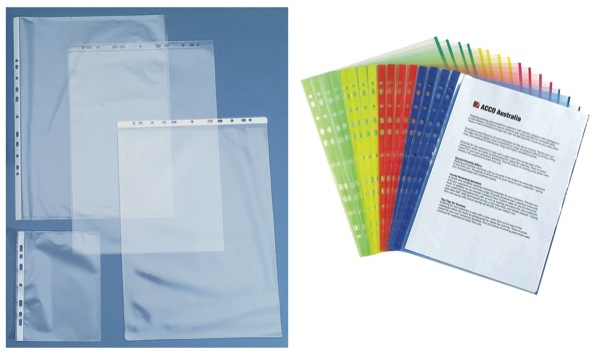 Marbig Copysafe Sheet Protector Pockets Light Weight A5 Box 100