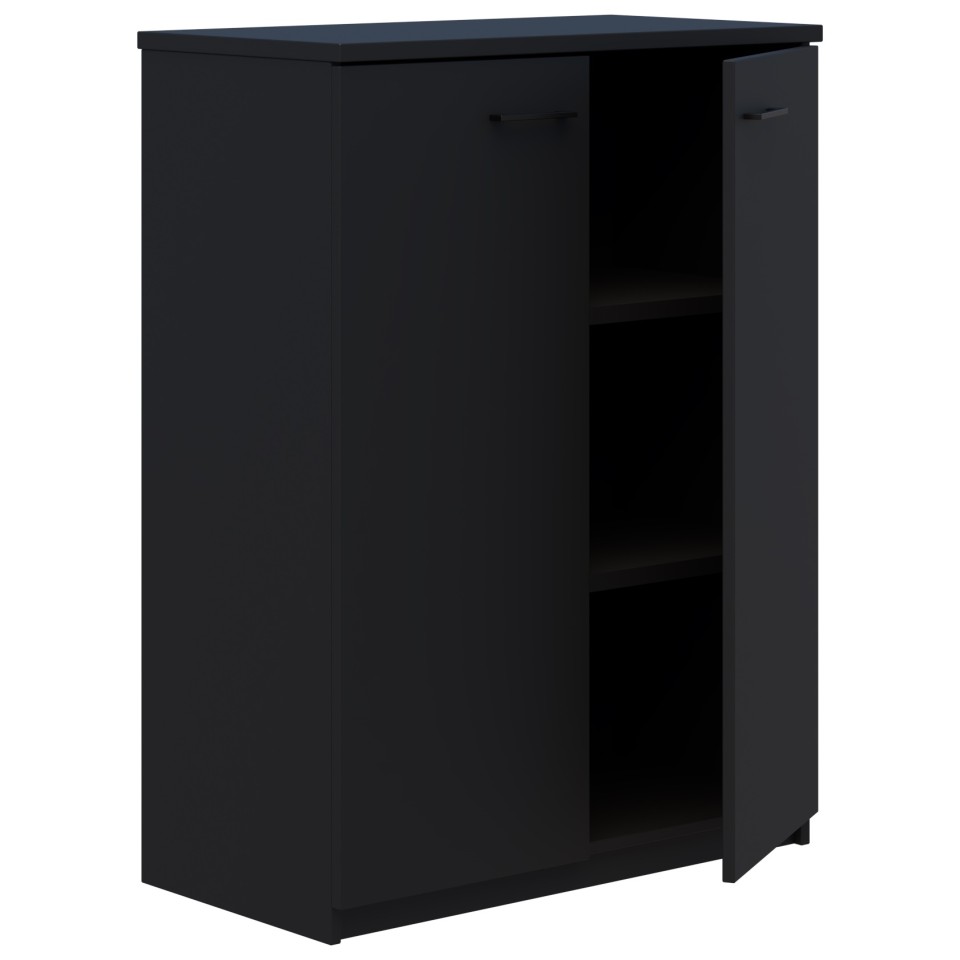 Rapid Storage Cabinet Hinged Door 900Wx1200Hmm Black