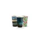 Biopak Single Wall Paper Cup Art Series 12oz 350ml 80mm Carton 1000 image