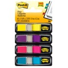Post-it Flags 683-4AB 12 x 43mm Assorted Colours Pack 4 image