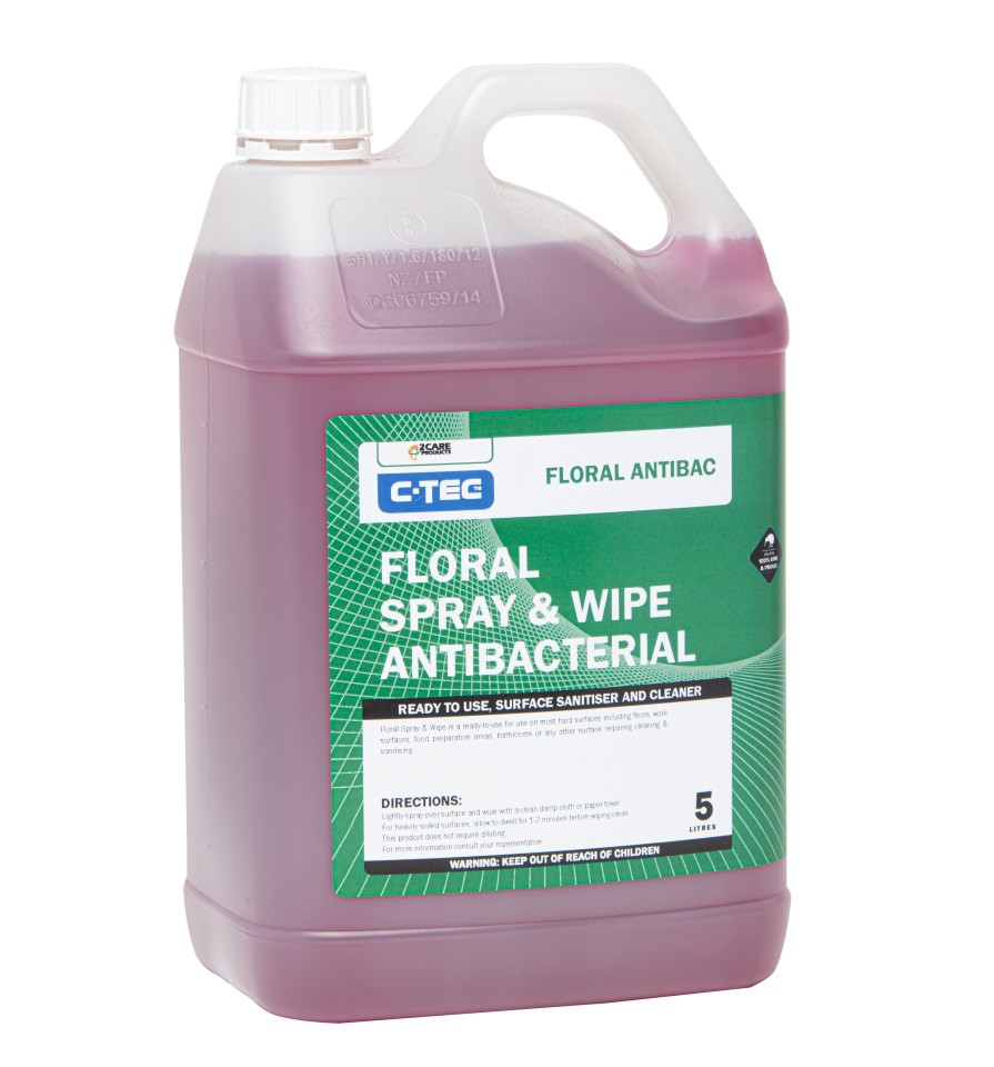 C-TEC Floral Spray and Wipe 5L